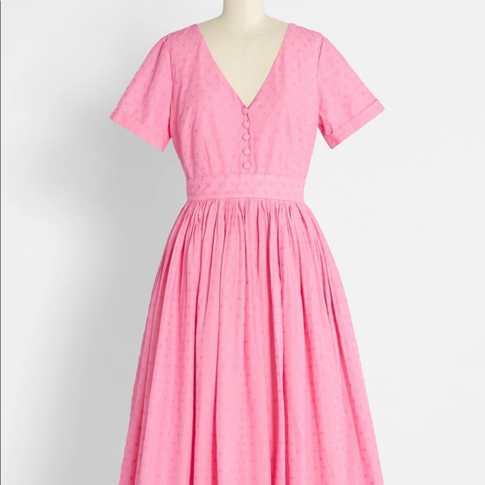 ModCloth Fabulous Fit And Flare Dress